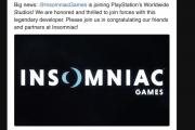 索尼收购VR游戏《Stormland》开发公司Insomniac