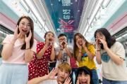 福建首列高校主题地铁专列“福师号”上线 成迎新最好礼物